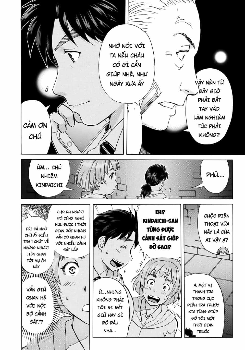 Những Vụ Án Của Kindaichi Ở Tuổi 37 - Chương 9 - ảnh 4