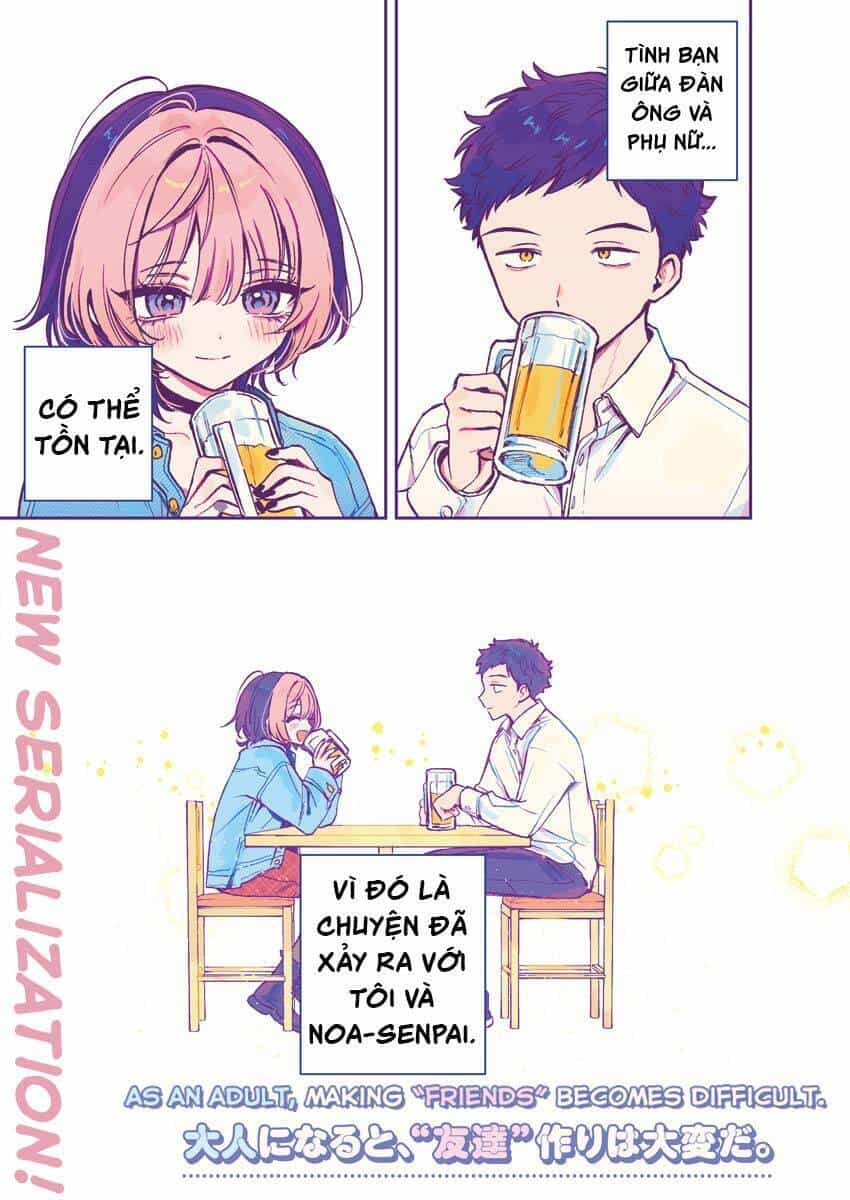 Noa-Senpai Wa Tomodachi - Chương 1 - ảnh 1