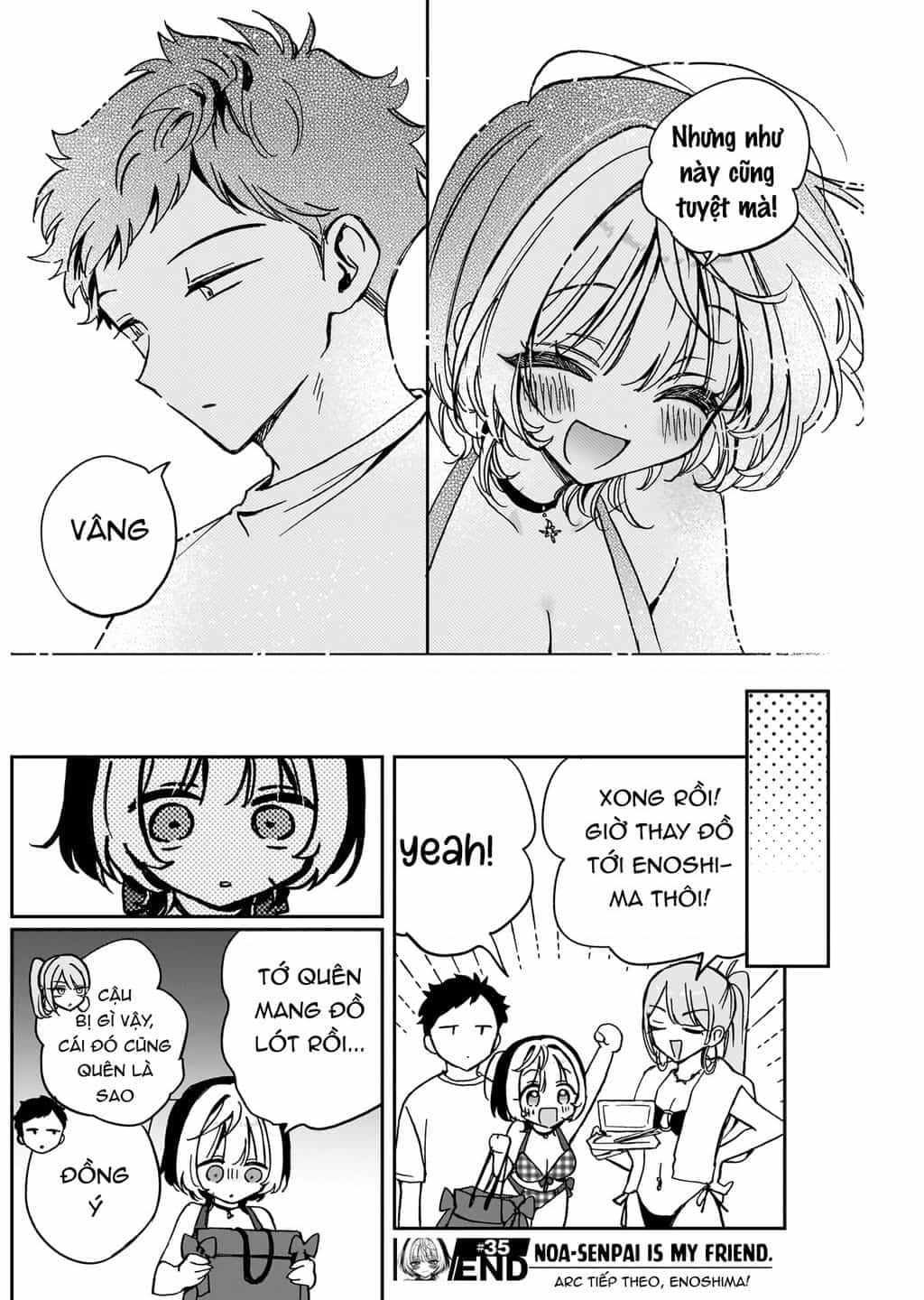 Noa-Senpai Wa Tomodachi - Chuong 35 - ảnh 19