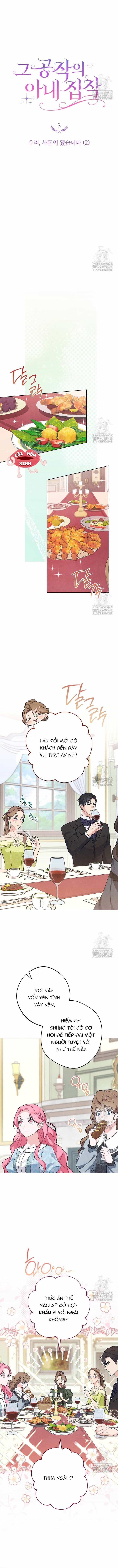 Nỗi Ám Ảnh Dành Cho Công Tước Phu Nhân - Chương 3 - ảnh 4
