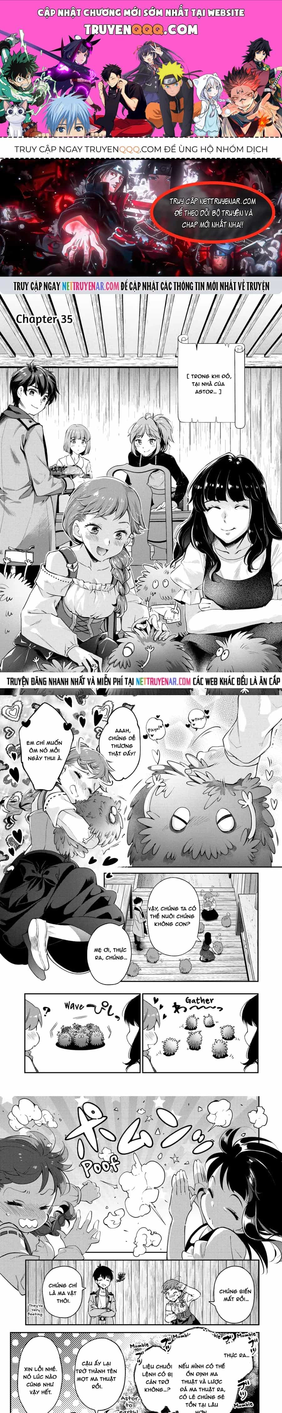 Ochikobore “1” Mahou Tsukai Wa, Kyou Mo Muishiki Ni Cheat Wo Tsukau - Chương 35 - ảnh 1