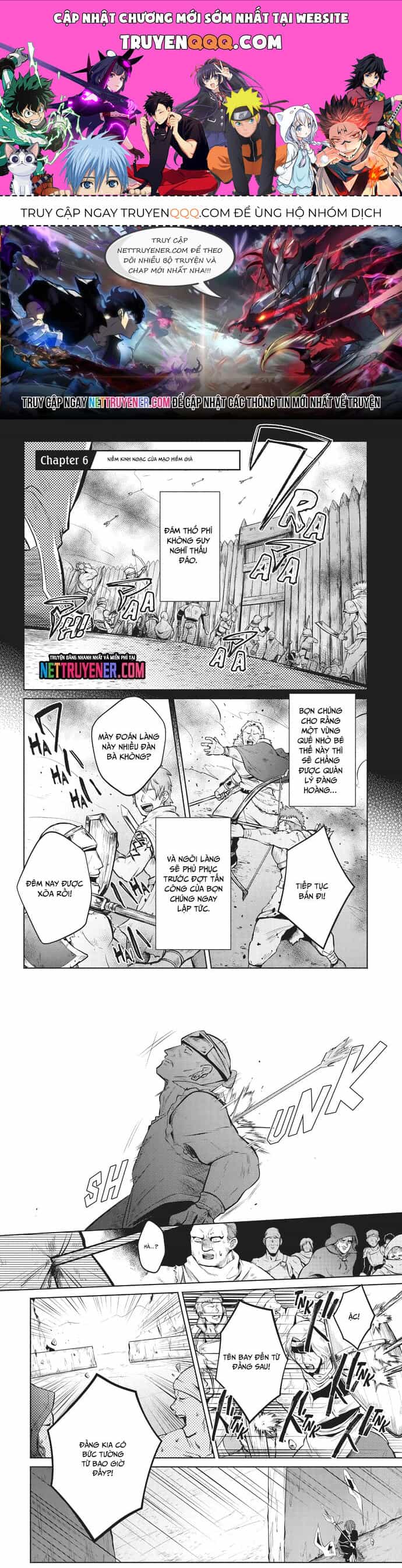 Okiraku Ryoushu No Tanoshii Ryouchi Bouei - Chương 6 - ảnh 1