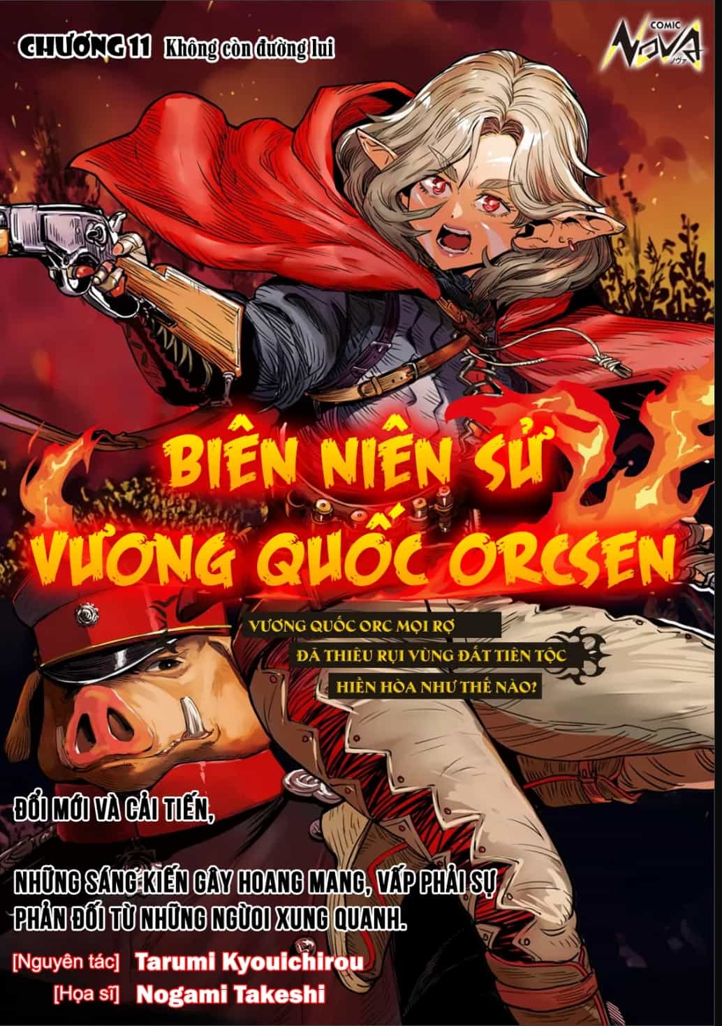 Orcsen Oukokushi ~Yaban Na Orc No Kuni Wa, Ikanishite Heiwa Na Elf No Kuni Wo Yakiharau Ni Itatta Ka~ - Chương 11 - ảnh 2