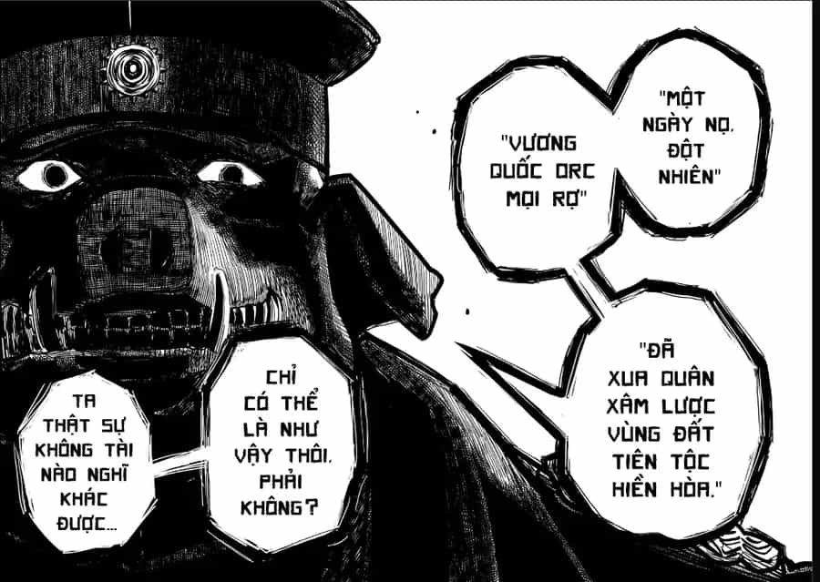Orcsen Oukokushi ~Yaban Na Orc No Kuni Wa, Ikanishite Heiwa Na Elf No Kuni Wo Yakiharau Ni Itatta Ka~ - Chương 14 - ảnh 54