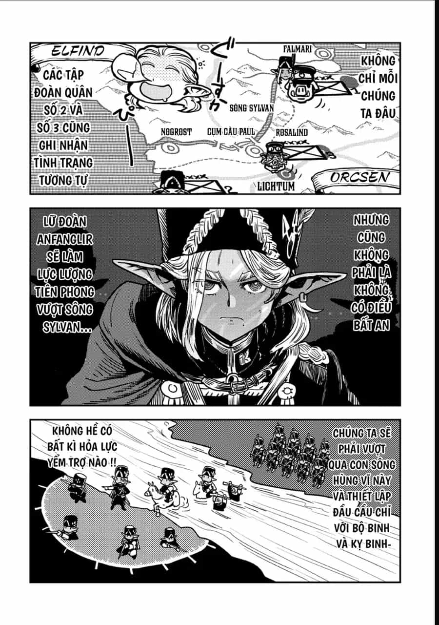 Orcsen Oukokushi ~Yaban Na Orc No Kuni Wa, Ikanishite Heiwa Na Elf No Kuni Wo Yakiharau Ni Itatta Ka~ - Chương 14 - ảnh 57