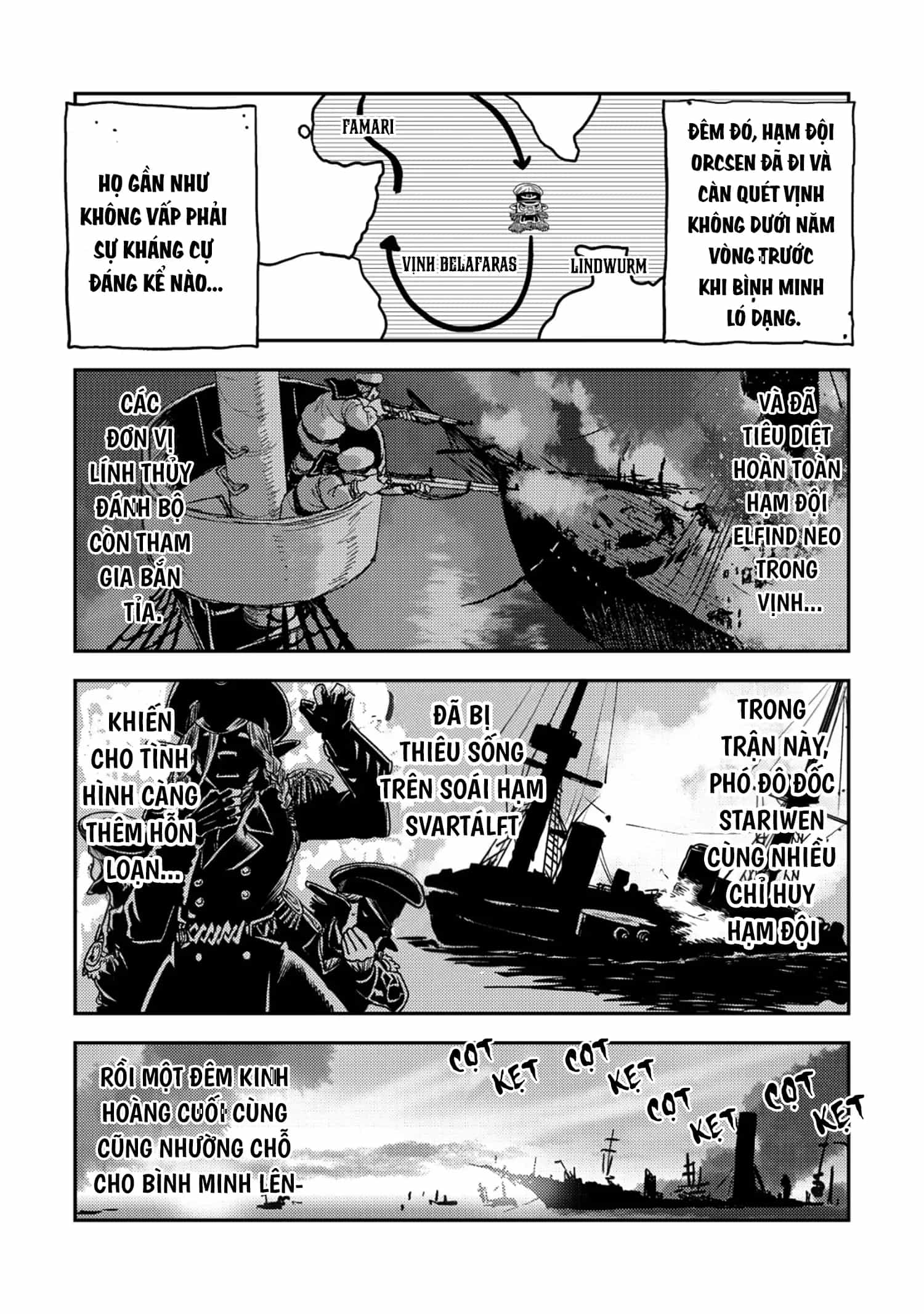 Orcsen Oukokushi ~Yaban Na Orc No Kuni Wa, Ikanishite Heiwa Na Elf No Kuni Wo Yakiharau Ni Itatta Ka~ - Chương 15 - ảnh 45