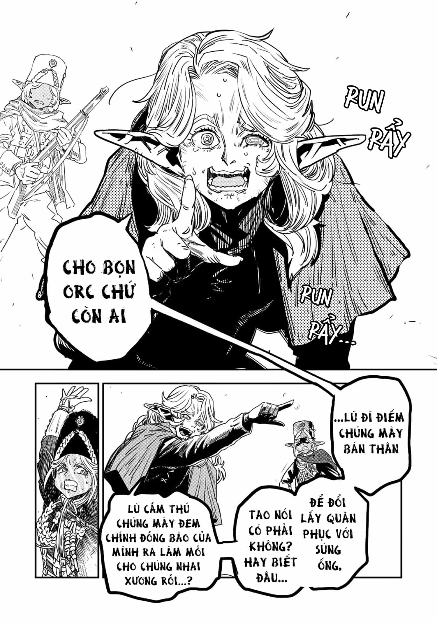 Orcsen Oukokushi ~Yaban Na Orc No Kuni Wa, Ikanishite Heiwa Na Elf No Kuni Wo Yakiharau Ni Itatta Ka~ - Chương 17 - ảnh 39