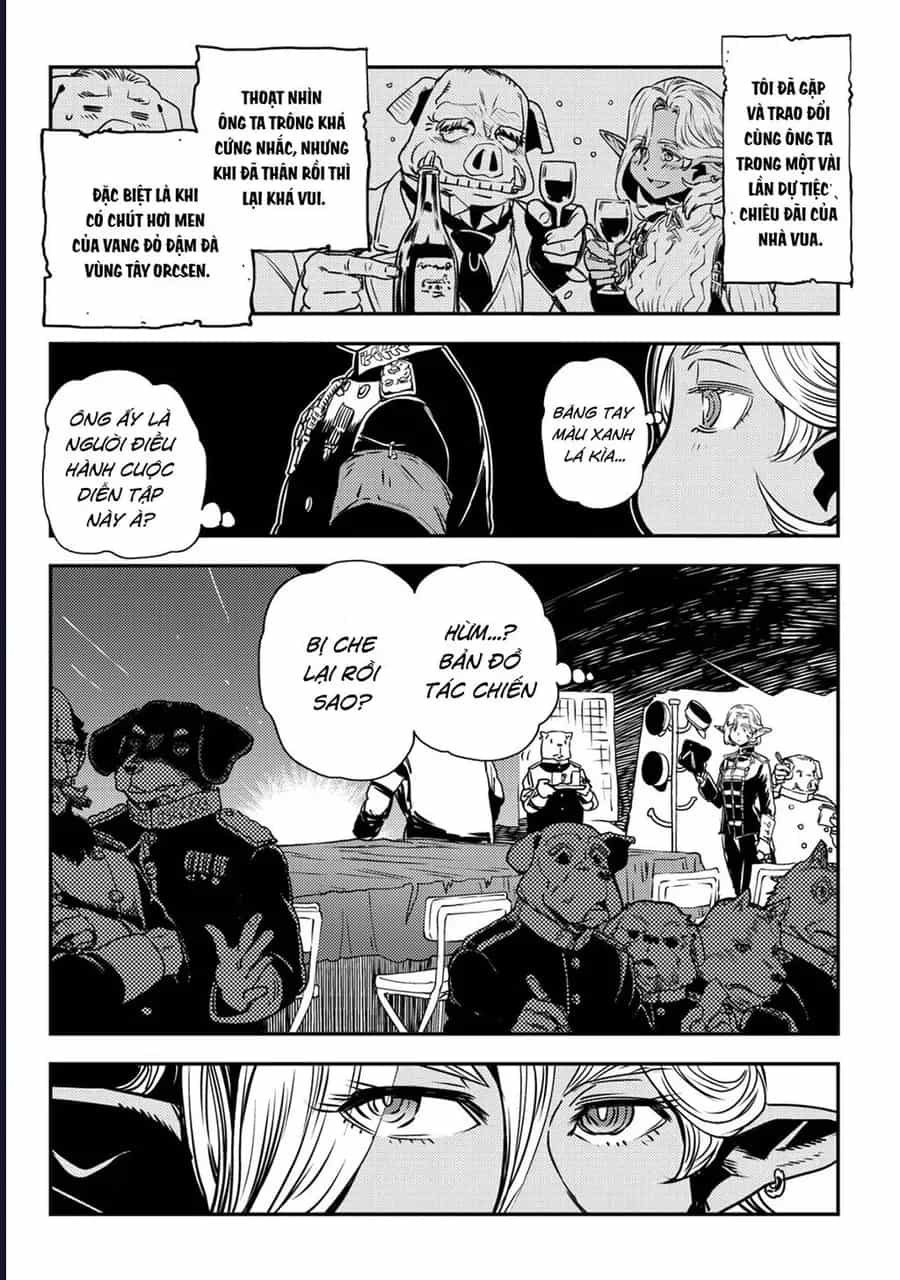 Orcsen Oukokushi ~Yaban Na Orc No Kuni Wa, Ikanishite Heiwa Na Elf No Kuni Wo Yakiharau Ni Itatta Ka~ - Chương 3 - ảnh 17