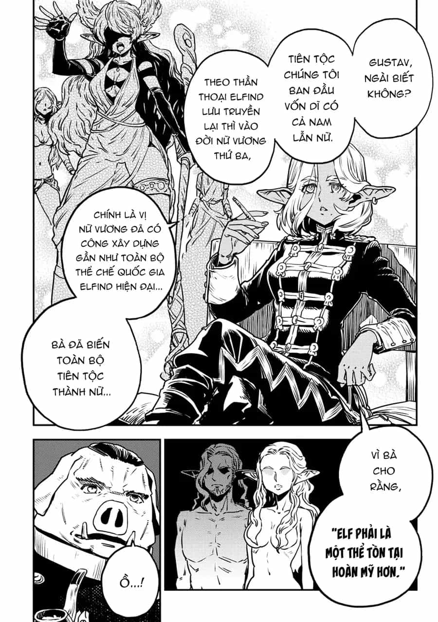 Orcsen Oukokushi ~Yaban Na Orc No Kuni Wa, Ikanishite Heiwa Na Elf No Kuni Wo Yakiharau Ni Itatta Ka~ - Chương 8 - ảnh 36