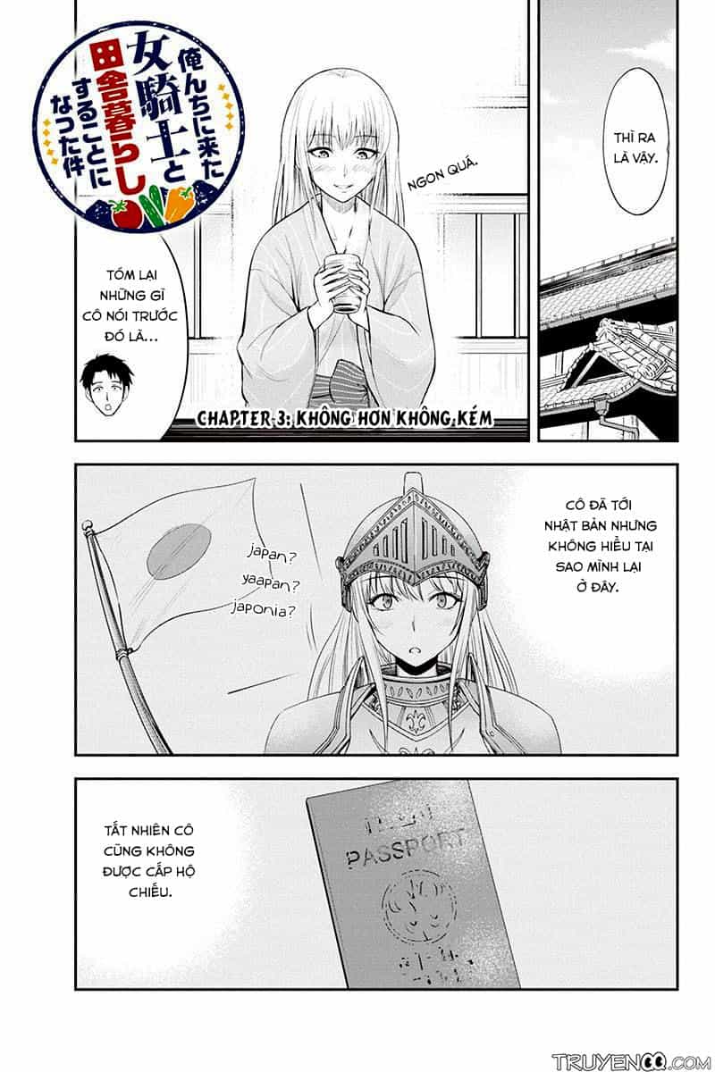 Orenchi Ni Kita Onna Kishi To: Inakagurashi Suru Koto Ni Natta Ken? - Chương 3 - ảnh 2
