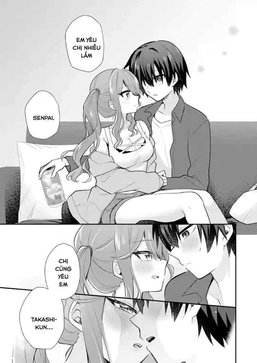 Osake To Senpai Kanojo To No Amaama Doukyo Lovecome Wa Nijuusai Ni Natte Kara - Chương 5 - ảnh 12
