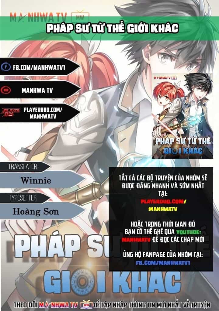 Pháp Sư Từ Thế Giới Khác - Chương 29 - ảnh 1