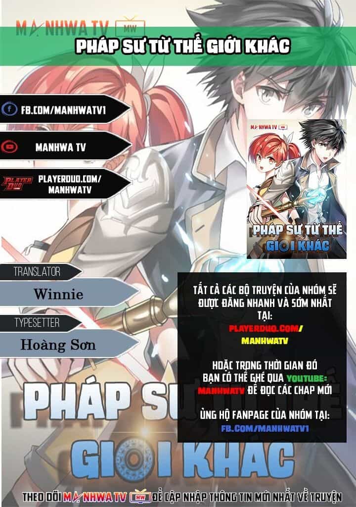 Pháp Sư Từ Thế Giới Khác - Chương 35 - ảnh 1