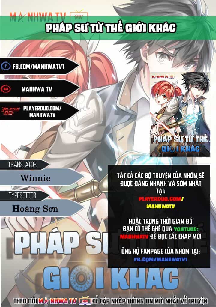 Pháp Sư Từ Thế Giới Khác - Chương 7 - ảnh 2