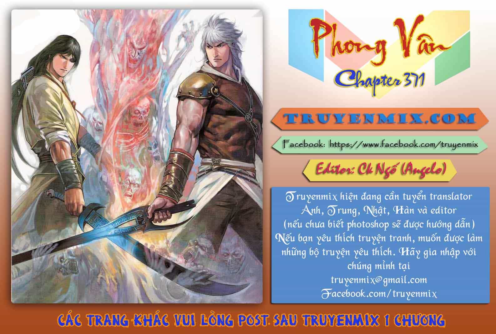 Phong Vân - Chương 371 - ảnh 1