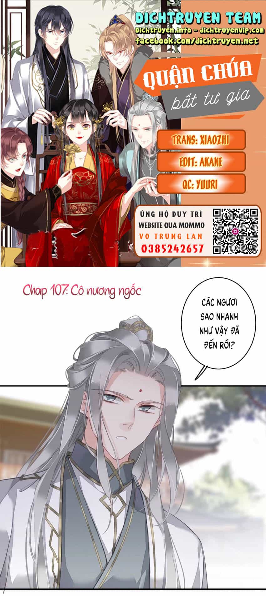Quận Chúa Bất Tư Gia - Chương 107 - ảnh 1