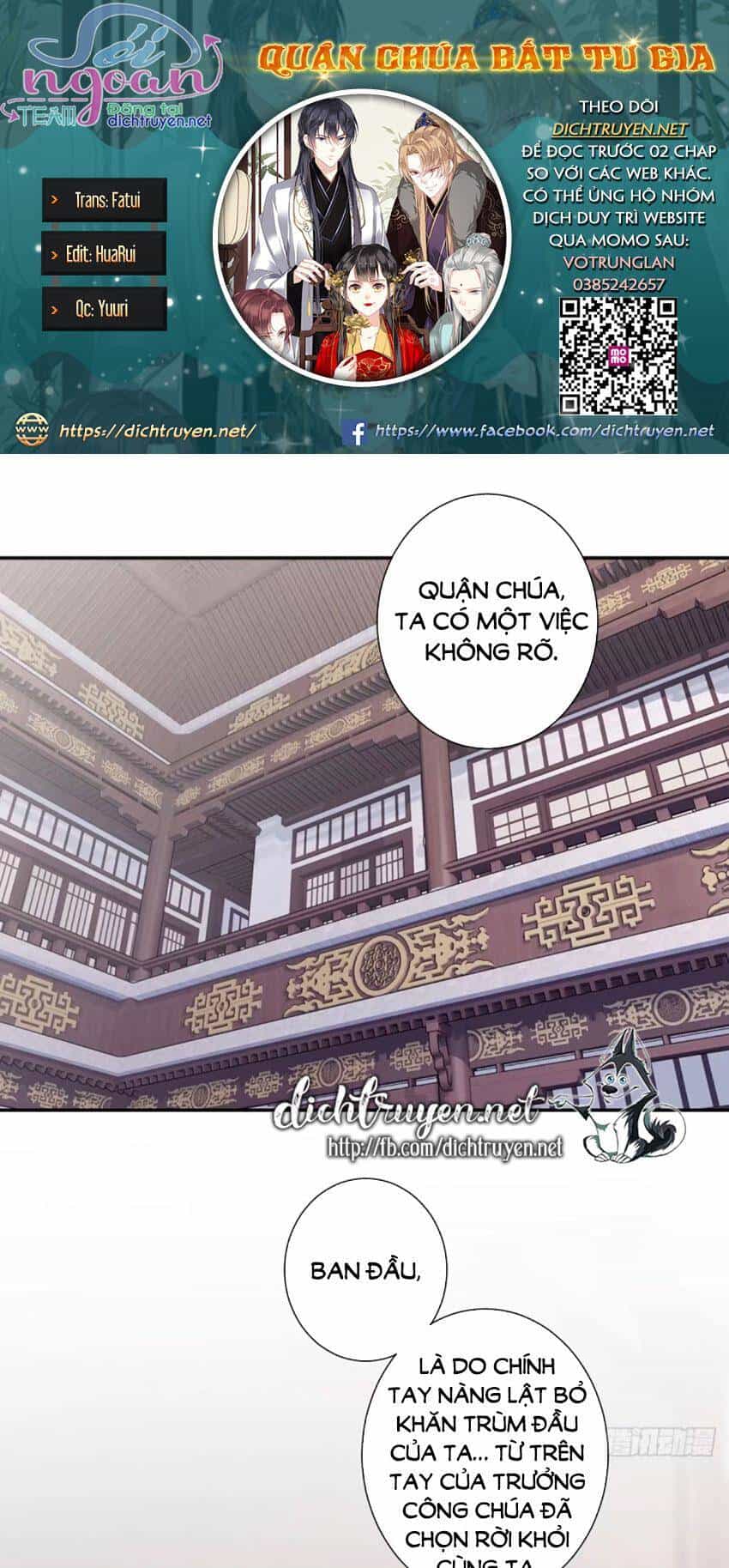 Quận Chúa Bất Tư Gia - Chương 33 - ảnh 1