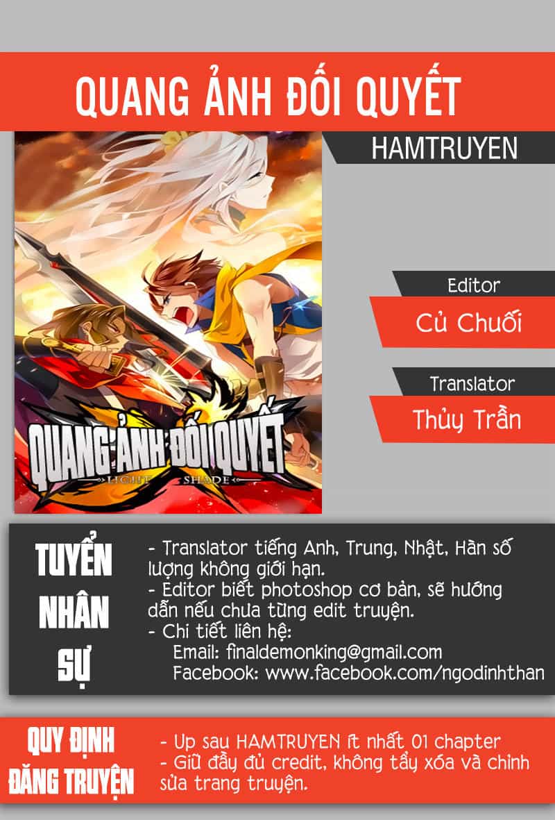 Quang Ảnh Đối Quyết - Chương 3 - ảnh 1