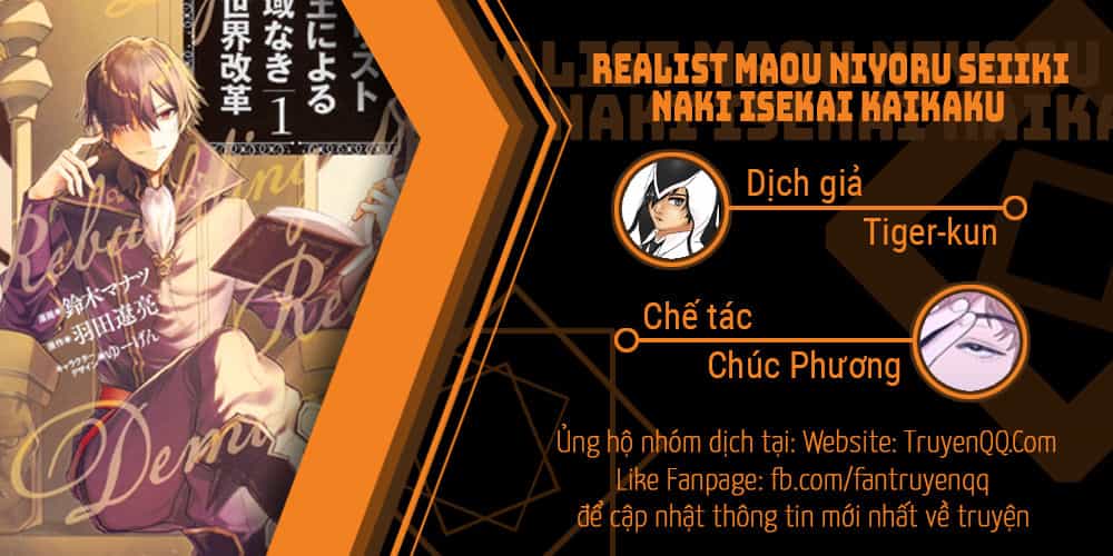Realist Maou Niyoru Seiiki Naki Isekai Kaikaku - Chương 10 - ảnh 1