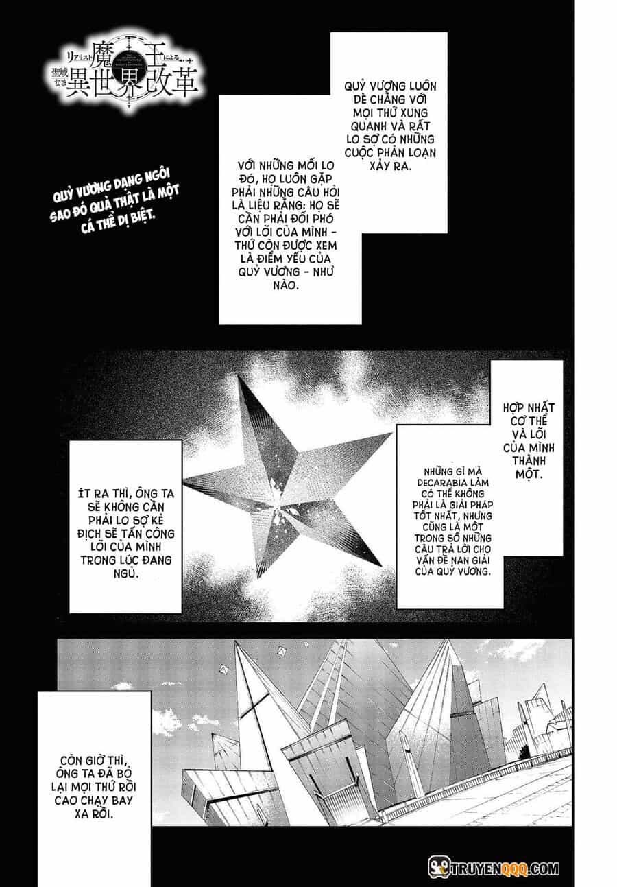 Realist Maou Niyoru Seiiki Naki Isekai Kaikaku - Chương 33 - ảnh 2