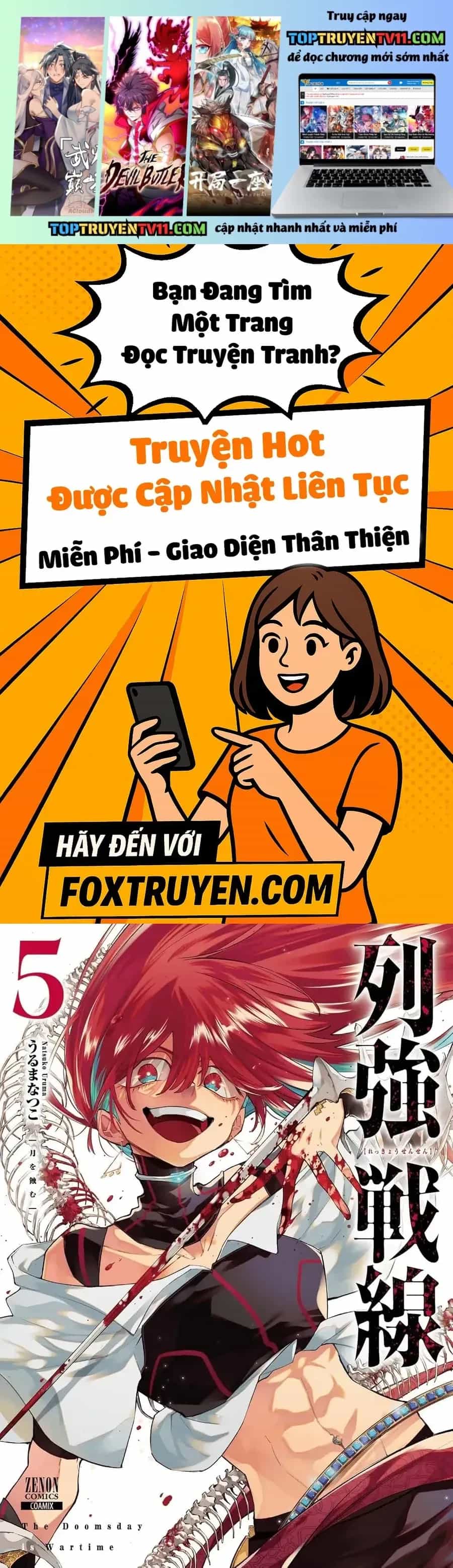 Rekkyou Sensen - Chương 18 - ảnh 2