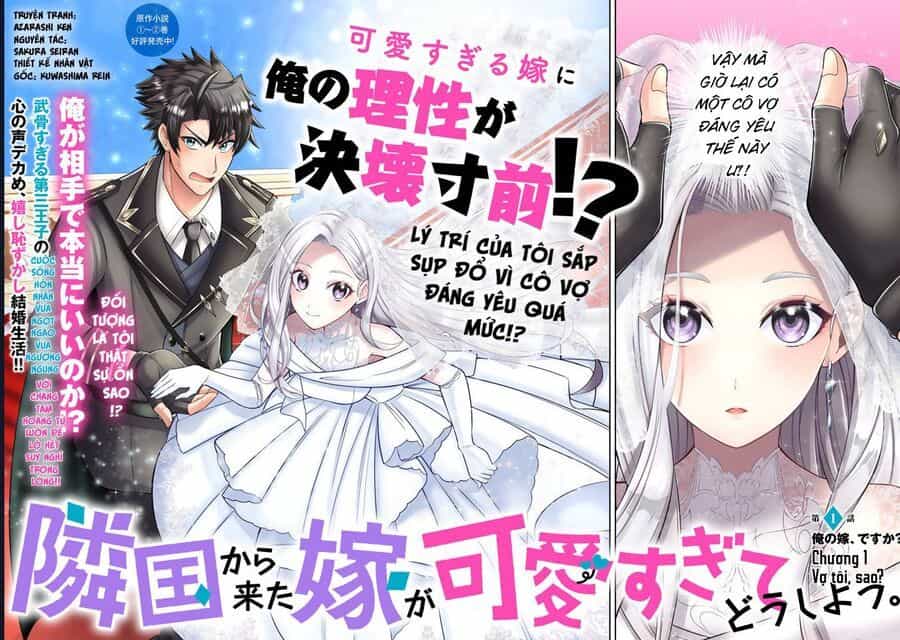 Rinkoku Kara Kita Yome Ga Kawaisugite Doushiyou - Chương 1 - ảnh 5