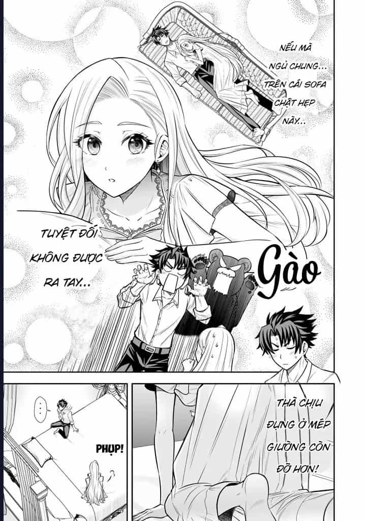 Rinkoku Kara Kita Yome Ga Kawaisugite Doushiyou - Chương 7 - ảnh 7