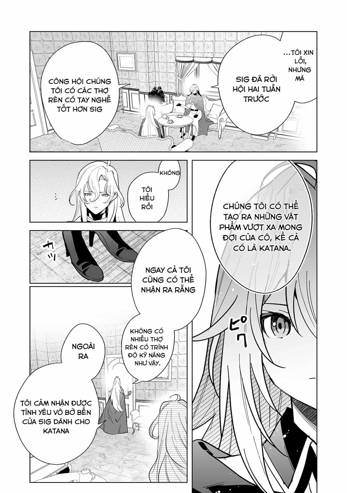 S-Kyuu Guild Wo Ridatsushita Katanakaji No Jiyuu Na Henkyou Slow Life ~Black Guild Kara Kaihousarete Kimama Ni Kaji Shitetara, Densetsu No Matou Ga Umareteimashita~ - Chương 4 - ảnh 5