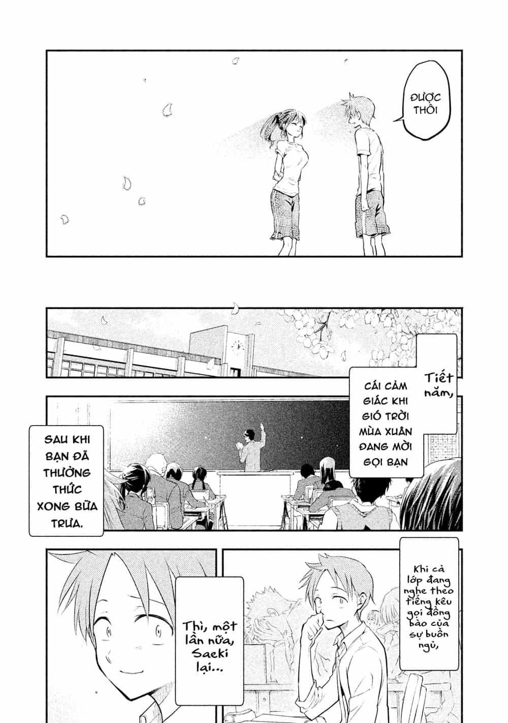 Saeki-San Wa Nemutteru - Chương 1 - ảnh 26