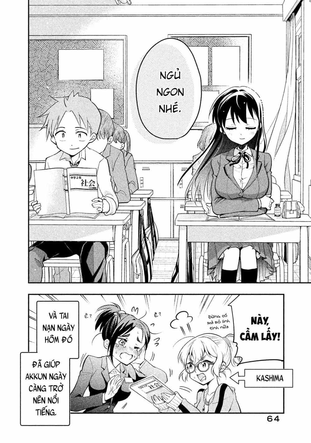 Saeki-San Wa Nemutteru - Chương 13 - ảnh 17