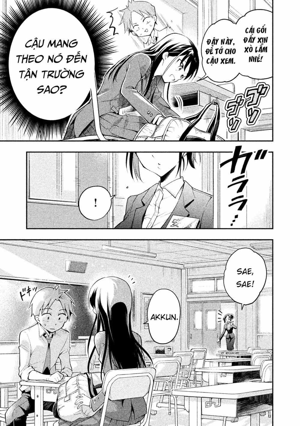 Saeki-San Wa Nemutteru - Chương 13 - ảnh 4