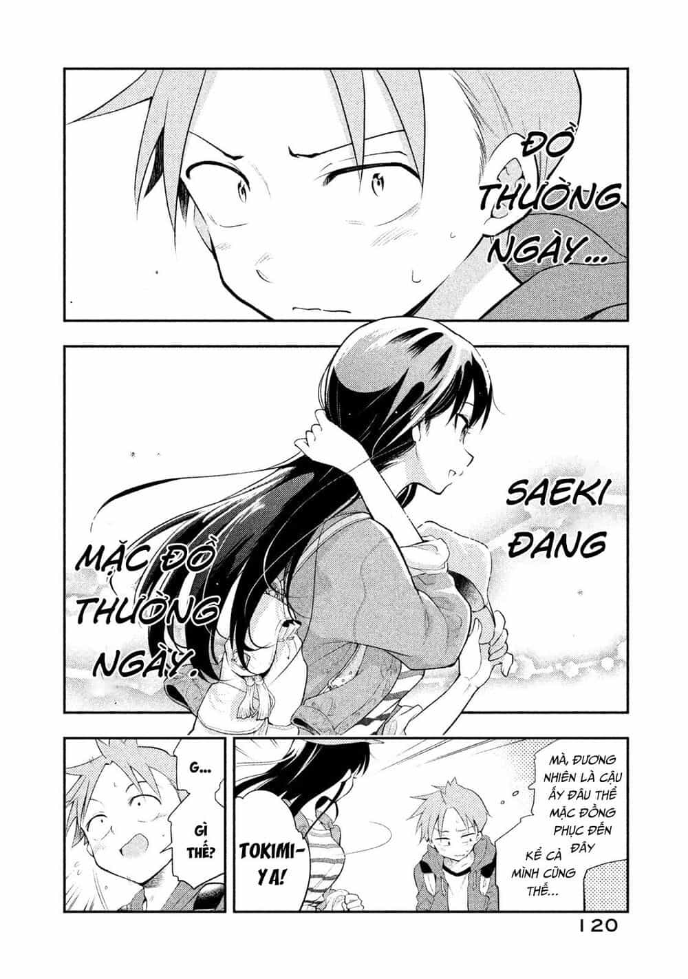 Saeki-San Wa Nemutteru - Chương 17 - ảnh 3