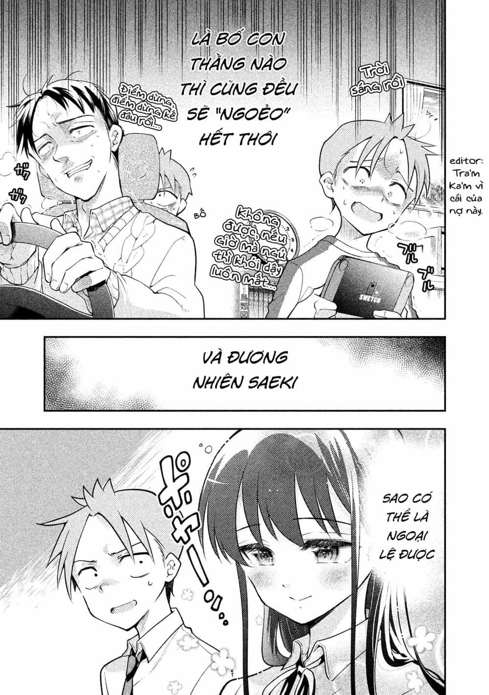Saeki-San Wa Nemutteru - Chương 23 - ảnh 6