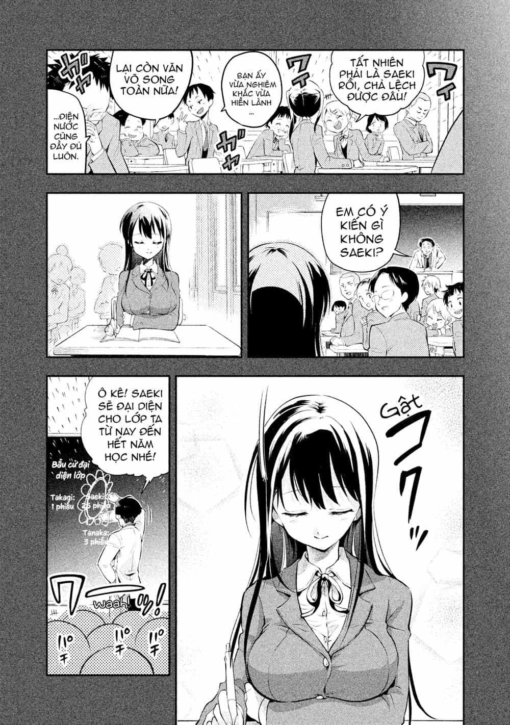 Saeki-San Wa Nemutteru - Chương 3 - ảnh 10