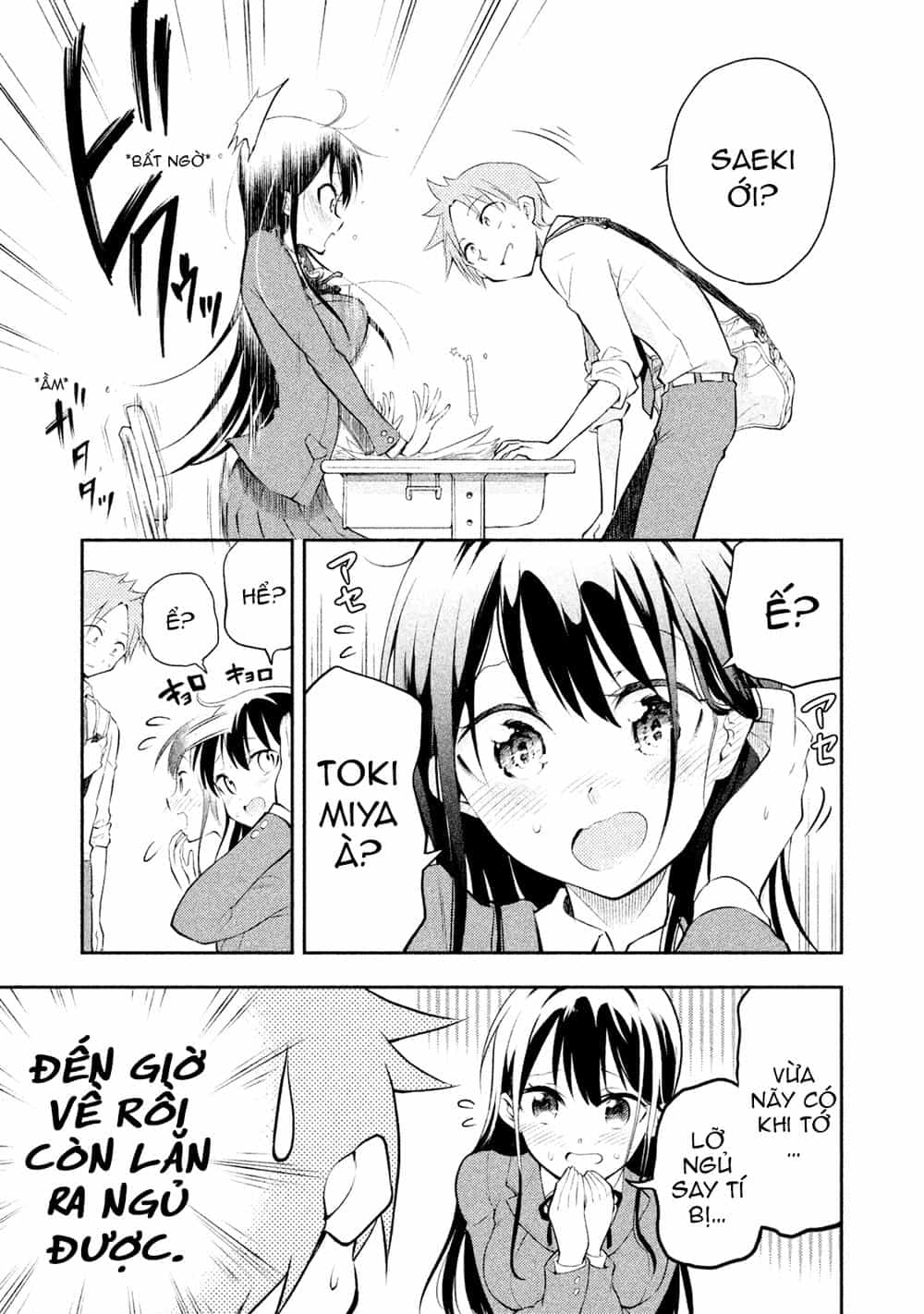 Saeki-San Wa Nemutteru - Chương 3 - ảnh 8