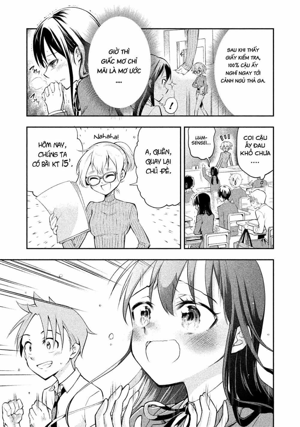 Saeki-San Wa Nemutteru - Chương 4 - ảnh 17