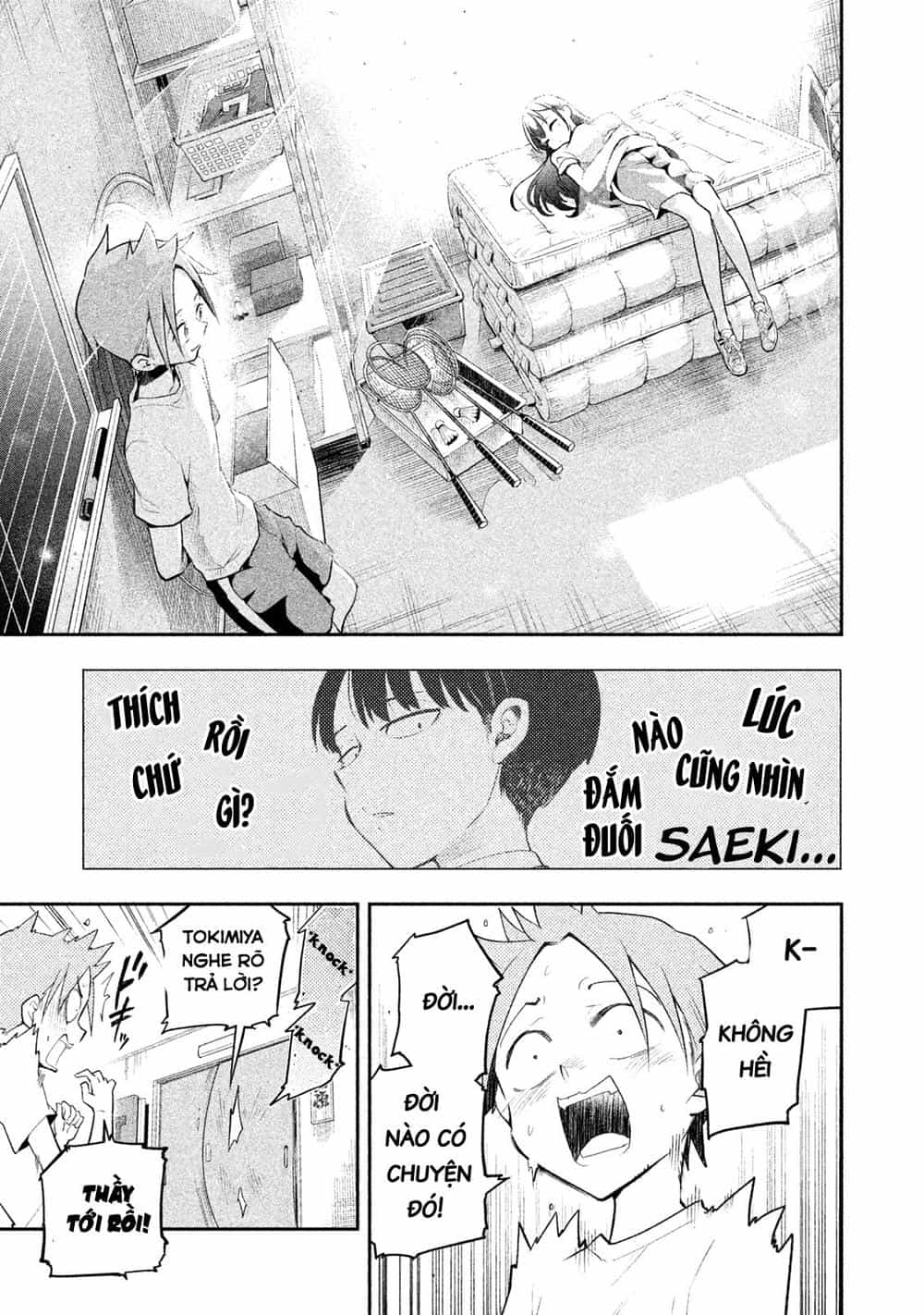 Saeki-San Wa Nemutteru - Chương 8 - ảnh 15