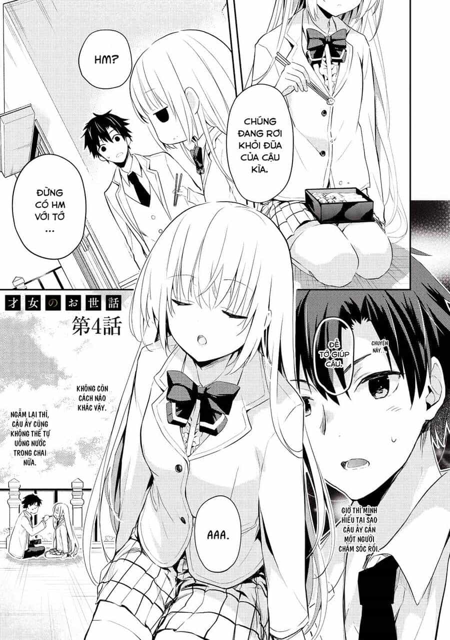 Saijo No Osewa Takane No Hana-Darakena Meimon-Kou De, Gakuin Ichi No Ojou-Sama (Seikatsu Nouryoku Kaimu) Wo Kagenagara Osewa Suru Koto Ni Narimashita - Chương 4 - ảnh 3