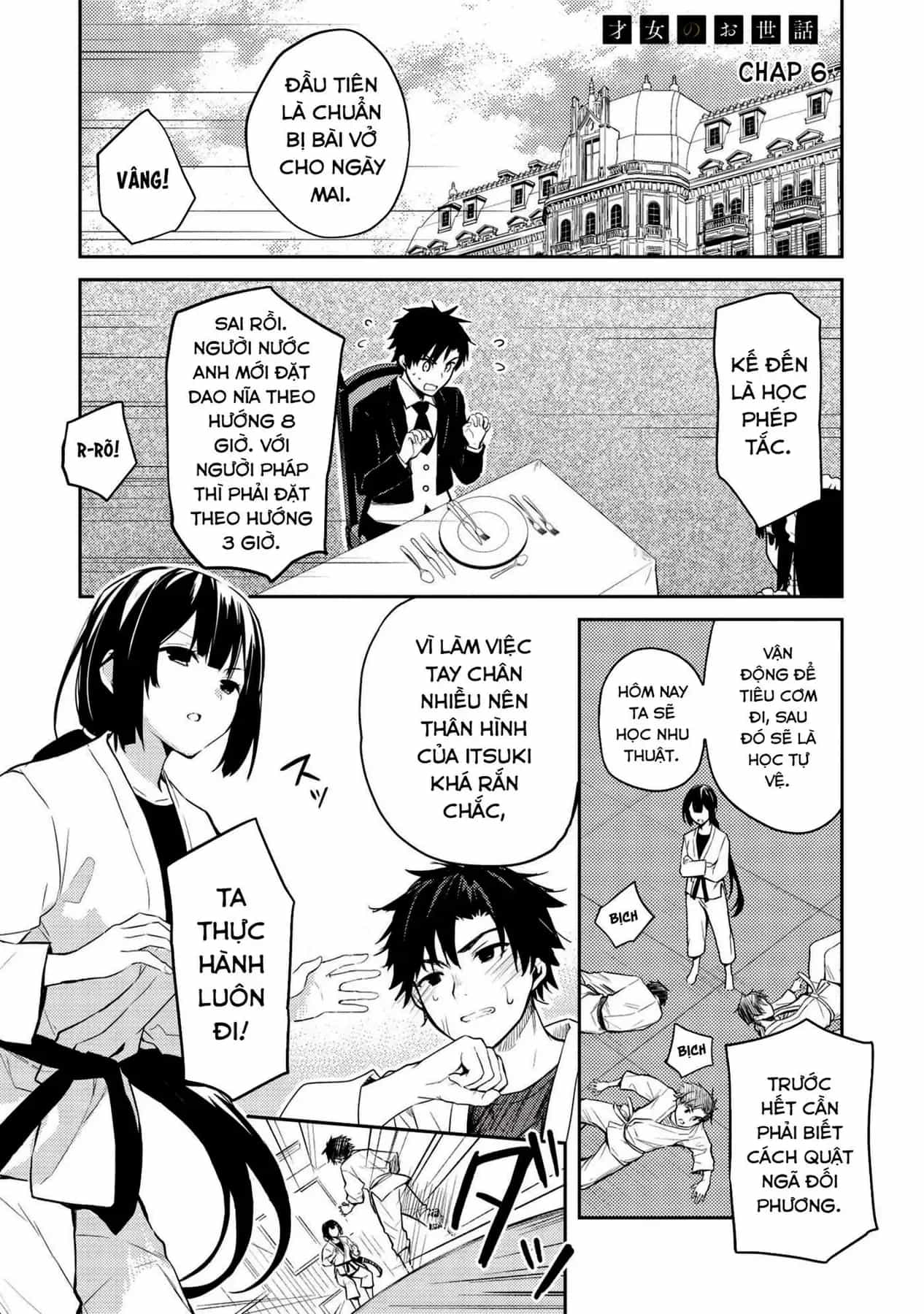 Saijo No Osewa Takane No Hana-Darakena Meimon-Kou De, Gakuin Ichi No Ojou-Sama (Seikatsu Nouryoku Kaimu) Wo Kagenagara Osewa Suru Koto Ni Narimashita - Chương 6.1 - ảnh 2