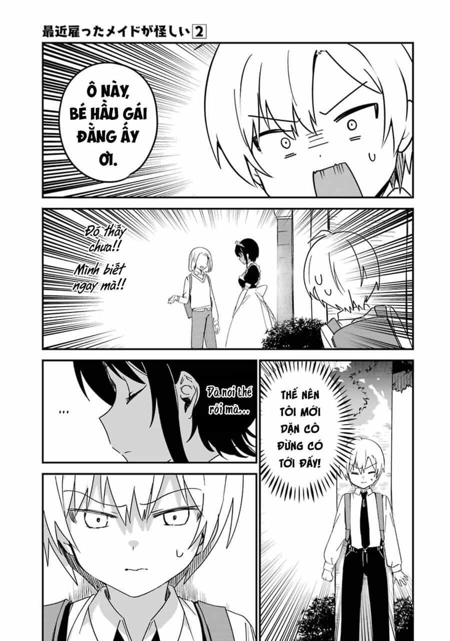Saikin Yatotta Meido Ga Ayashii - Chương 19.5 - ảnh 5