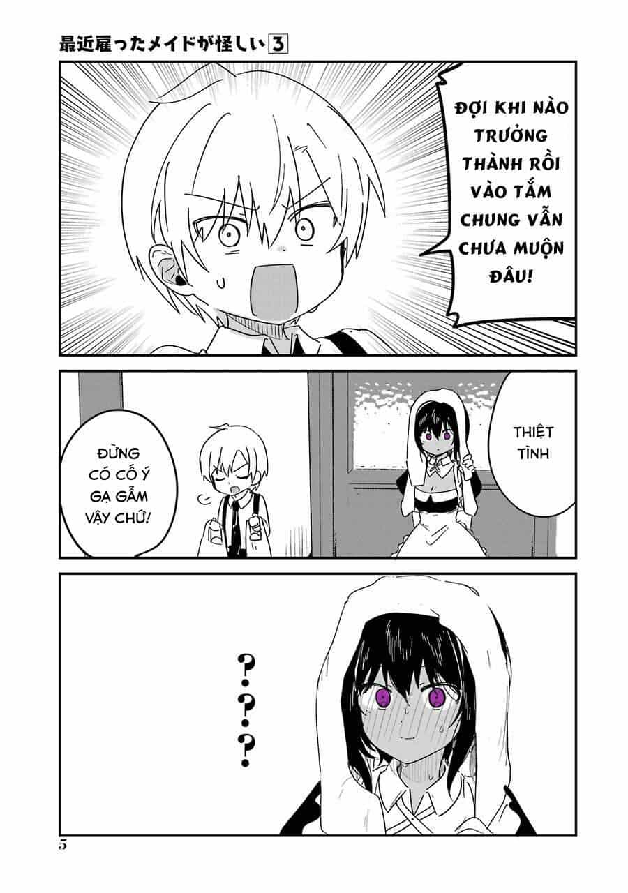 Saikin Yatotta Meido Ga Ayashii - Chương 25 - ảnh 7