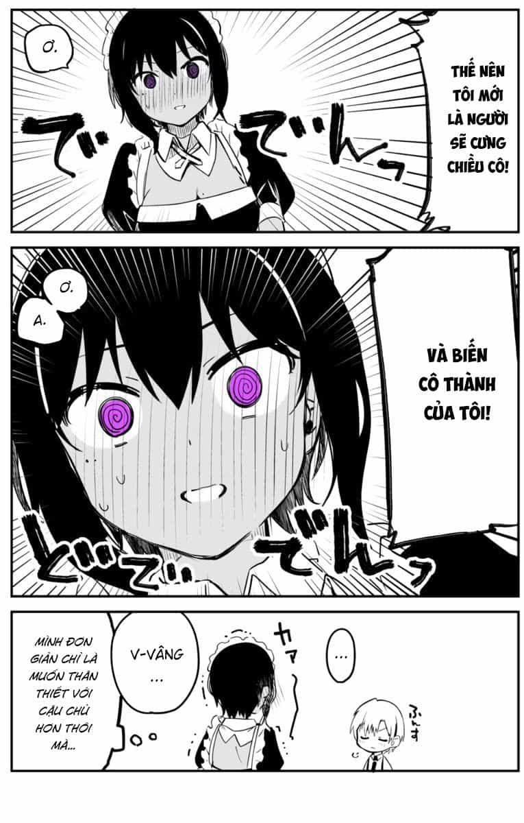 Saikin Yatotta Meido Ga Ayashii - Chương 5 - ảnh 4