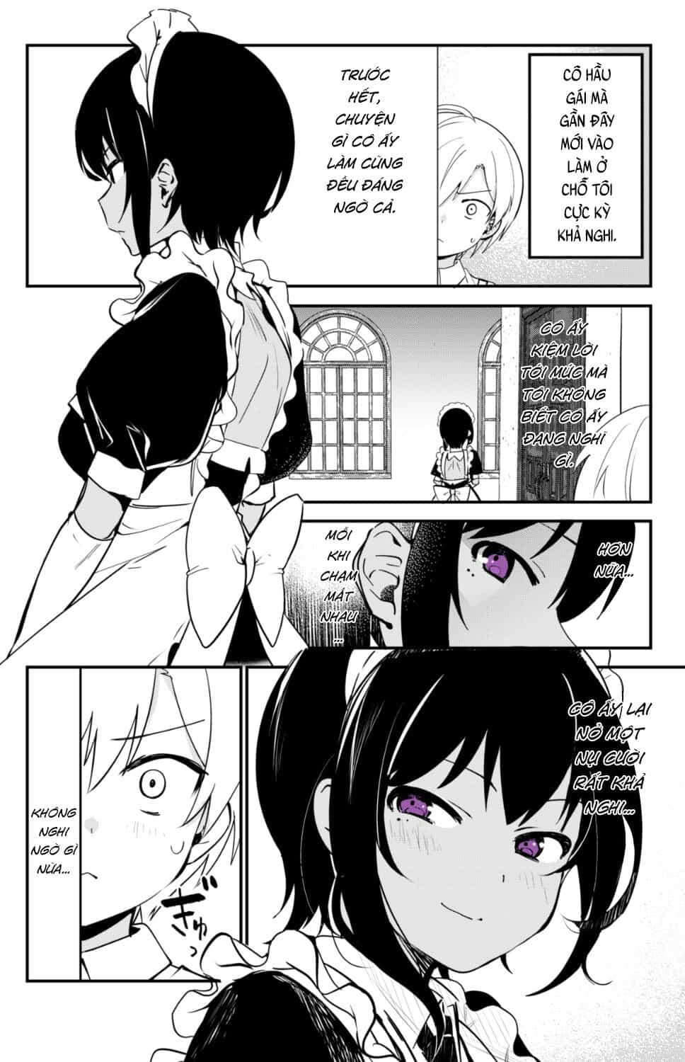 Saikin Yatotta Meido Ga Ayashii - Chương 7 - ảnh 1