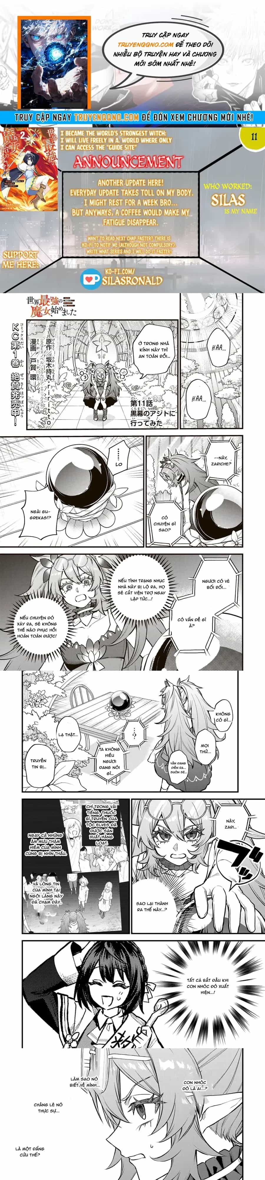 Sekai Saikyou No Majo, Hajimemashita - Watashidake - Chương 11 - ảnh 1