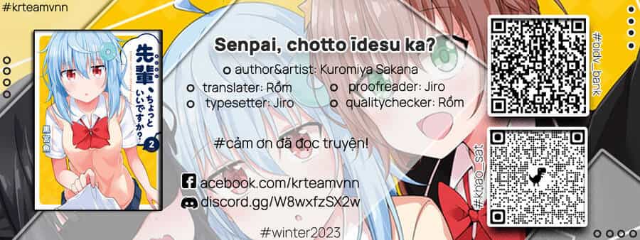 Senpai, Chotto Īdesu Ka? - Chương 12 - ảnh 1