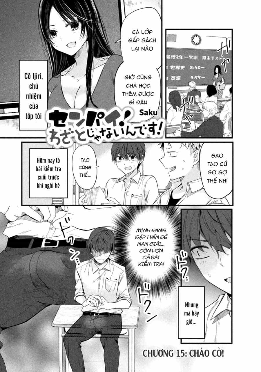 Senpai! Em Không Cố Ý Đâu! - Chương 15 - ảnh 4