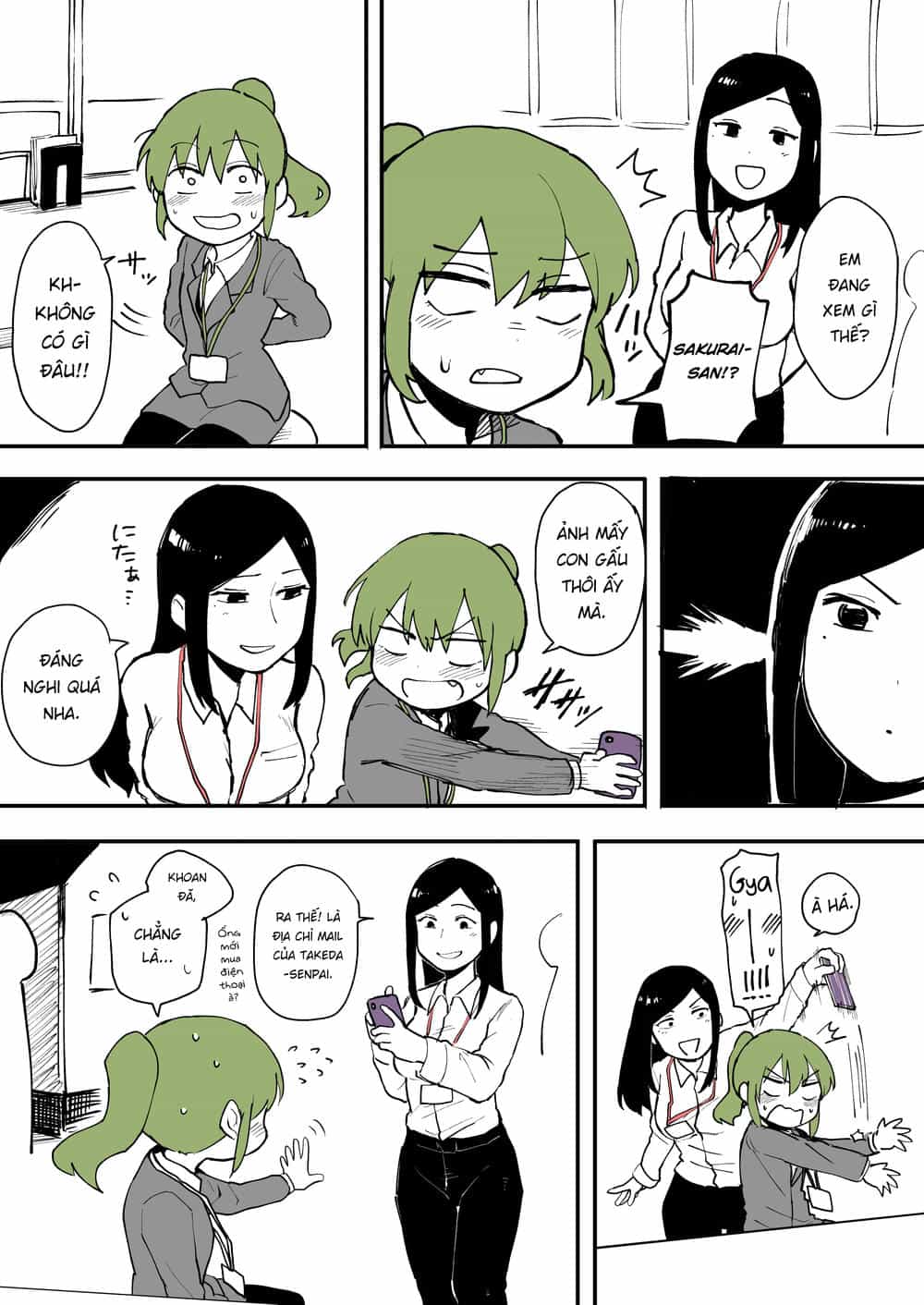 Senpai Ga Urusai Kouhai No Hanashi - Chương 9 - ảnh 2