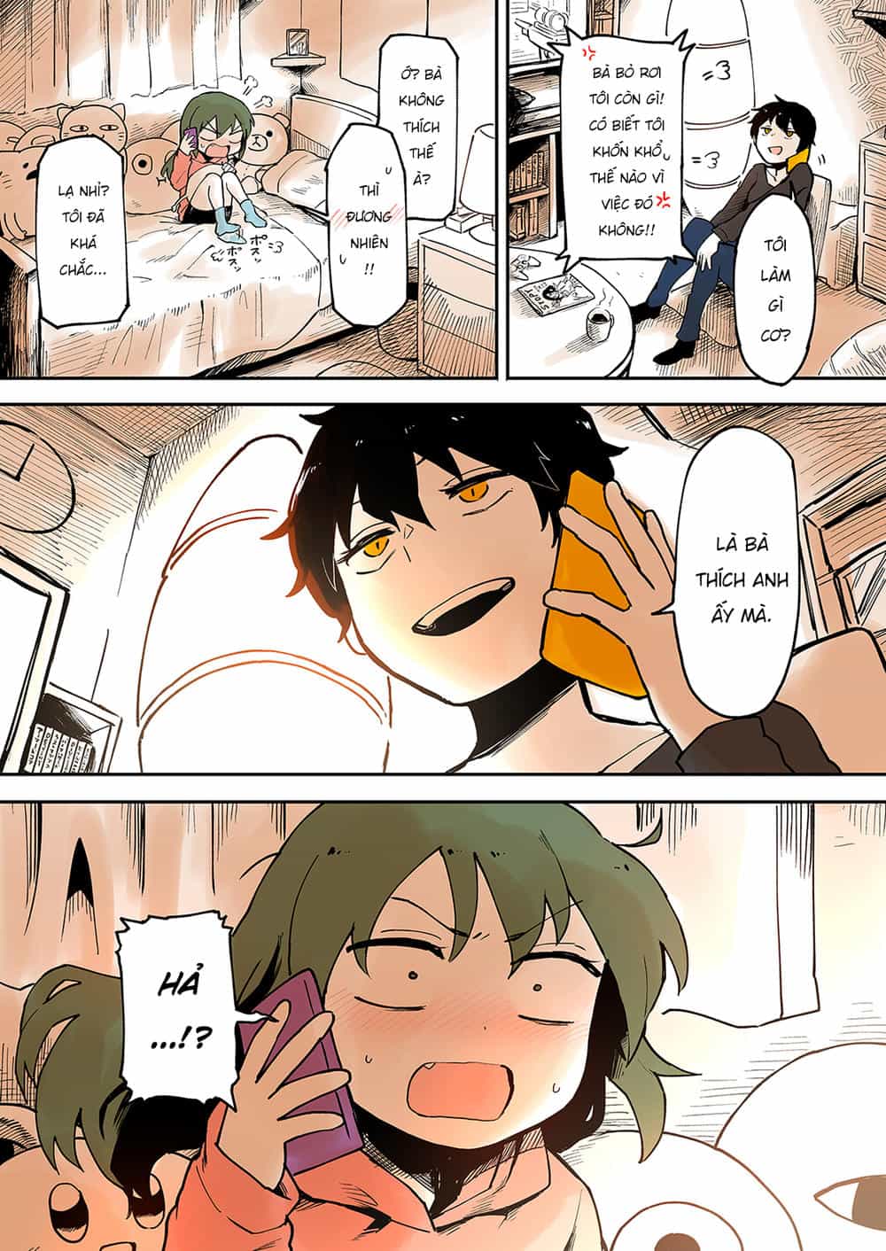 Senpai Ga Urusai Kouhai No Hanashi - Chương 17 - ảnh 2