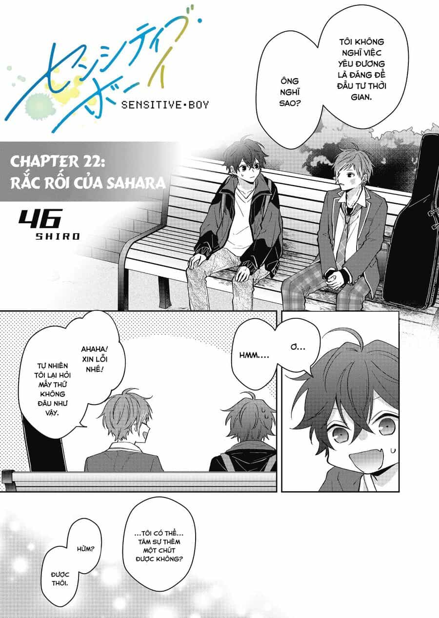 Sensitive Boy - Chương 22 - ảnh 1
