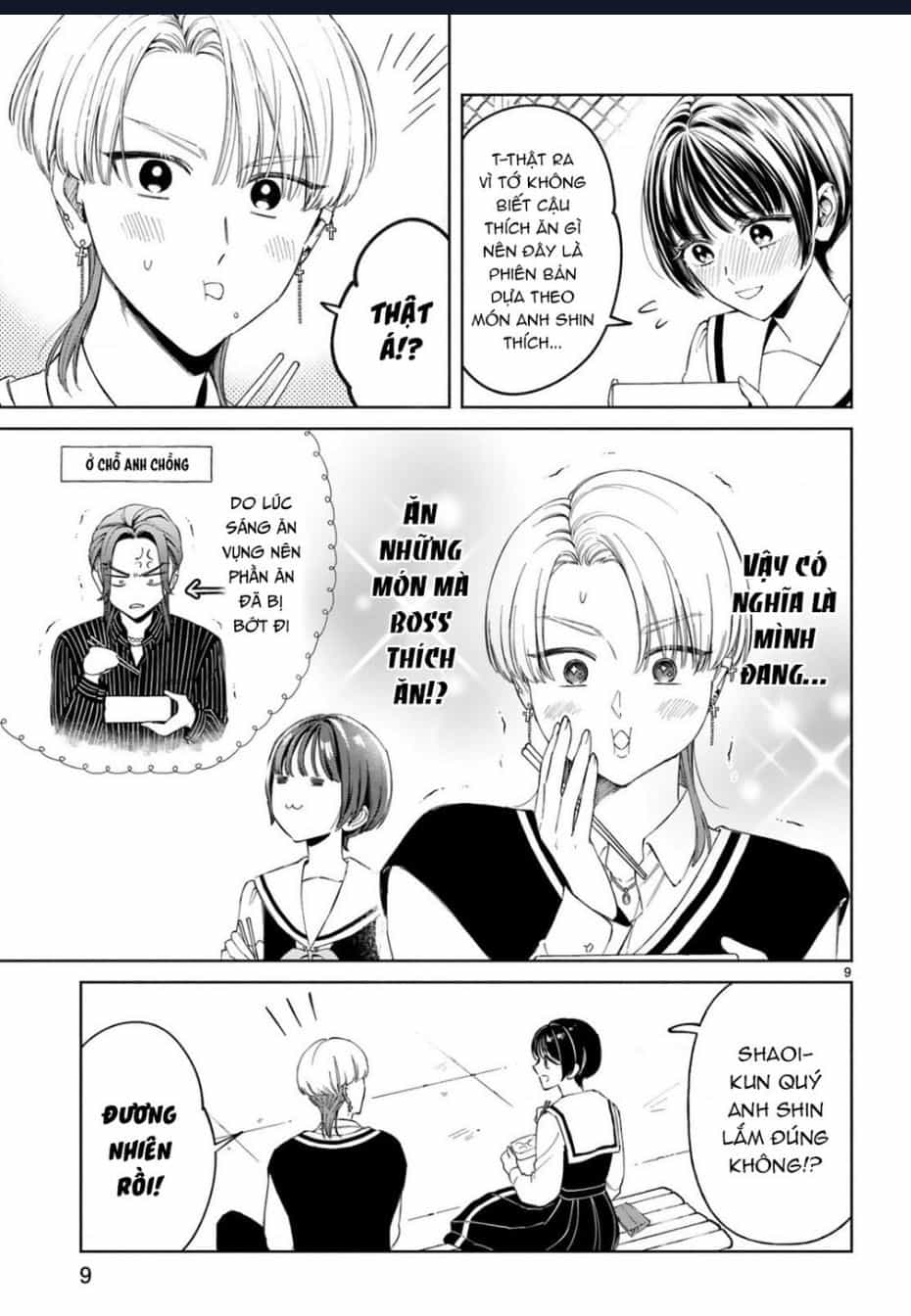 Sewayaki Mafia To Hakkou Shoujo - Chuong 9 - ảnh 10
